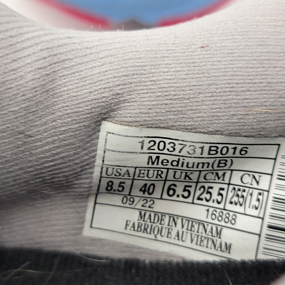 Brooks Women's Gray and Blue‎ Running Shoes Size 8.5  #1672 - Picture 6 of 9
